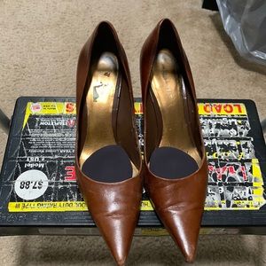 Whisky Colored Nine West Pump